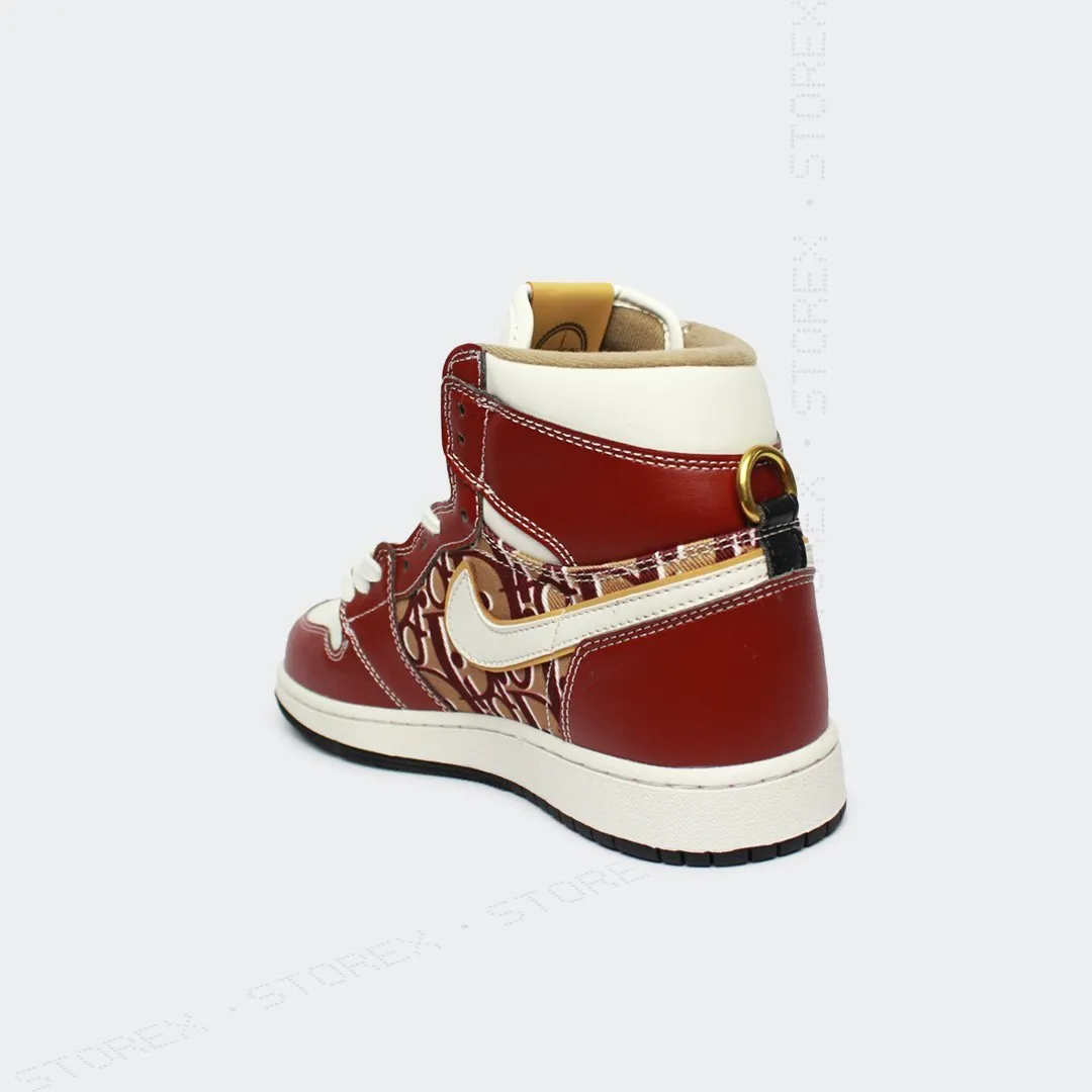 Jordan 1 Dior Red
