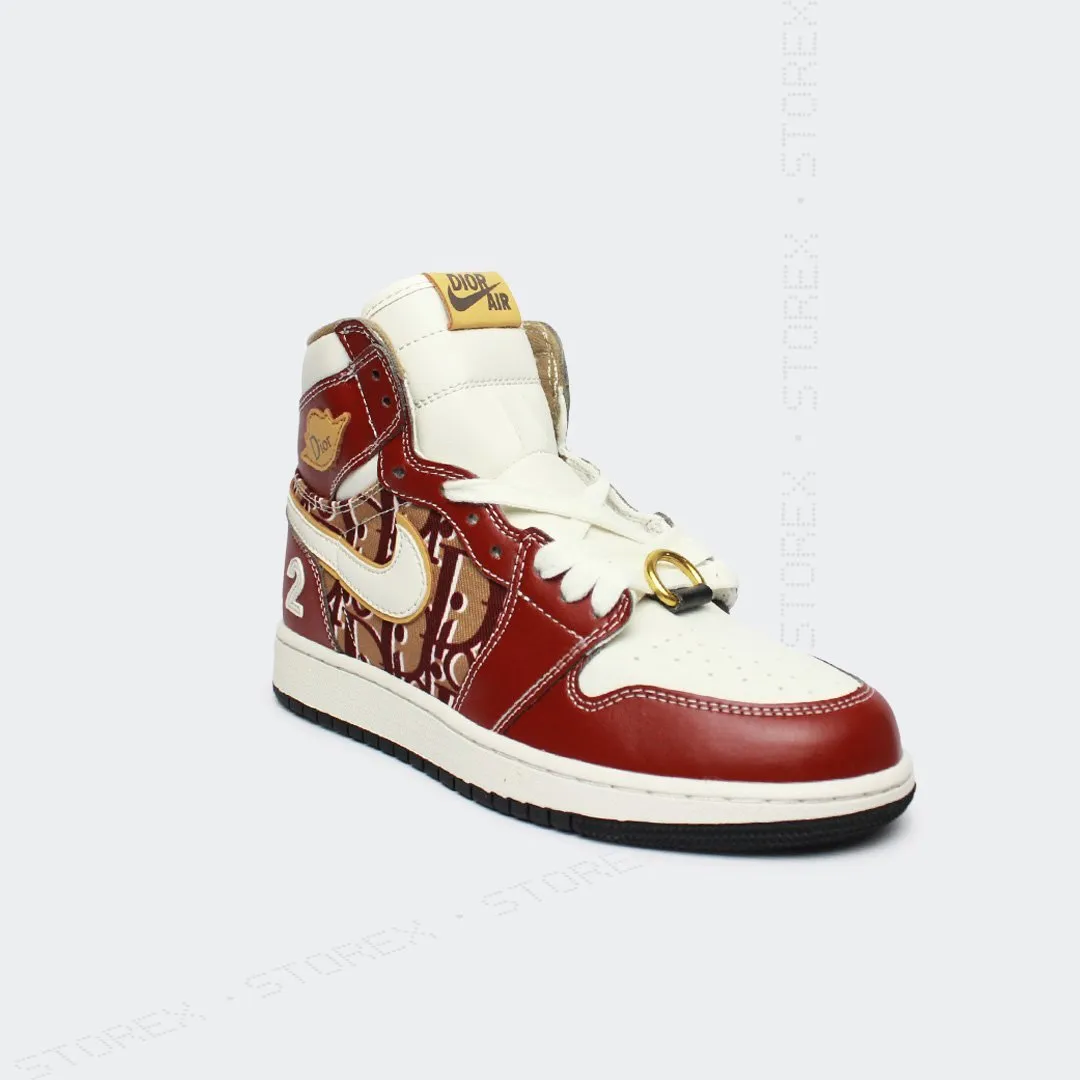 Jordan 1 Dior Red