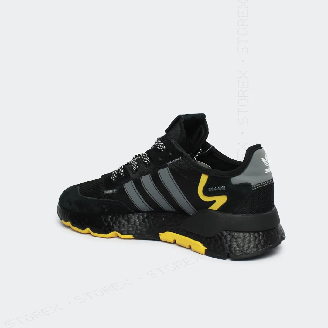 adidas Jogger Black Yellow