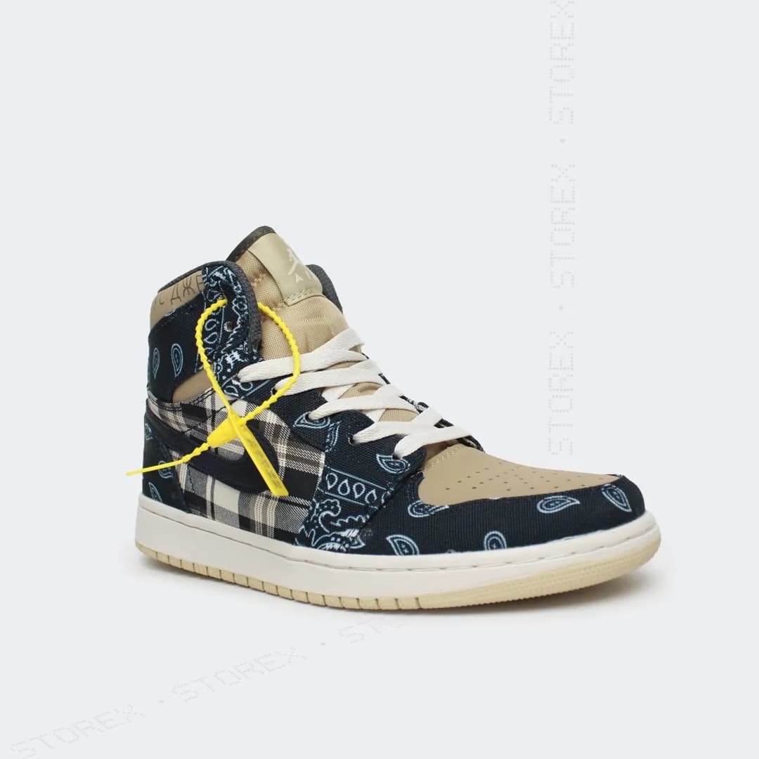 Jordan 1 High x Travis Scott Cactus Jack v2