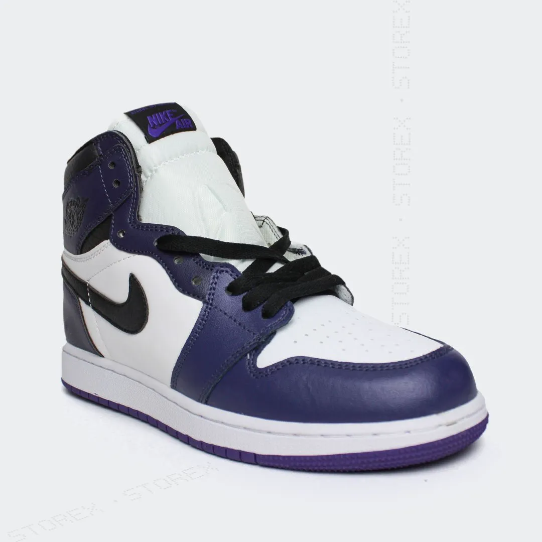 Jordan 1 Court Purple