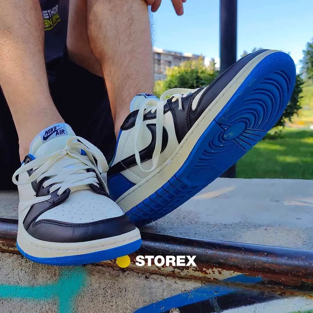 Jordan 1 Low Fragment x Travis Scott
