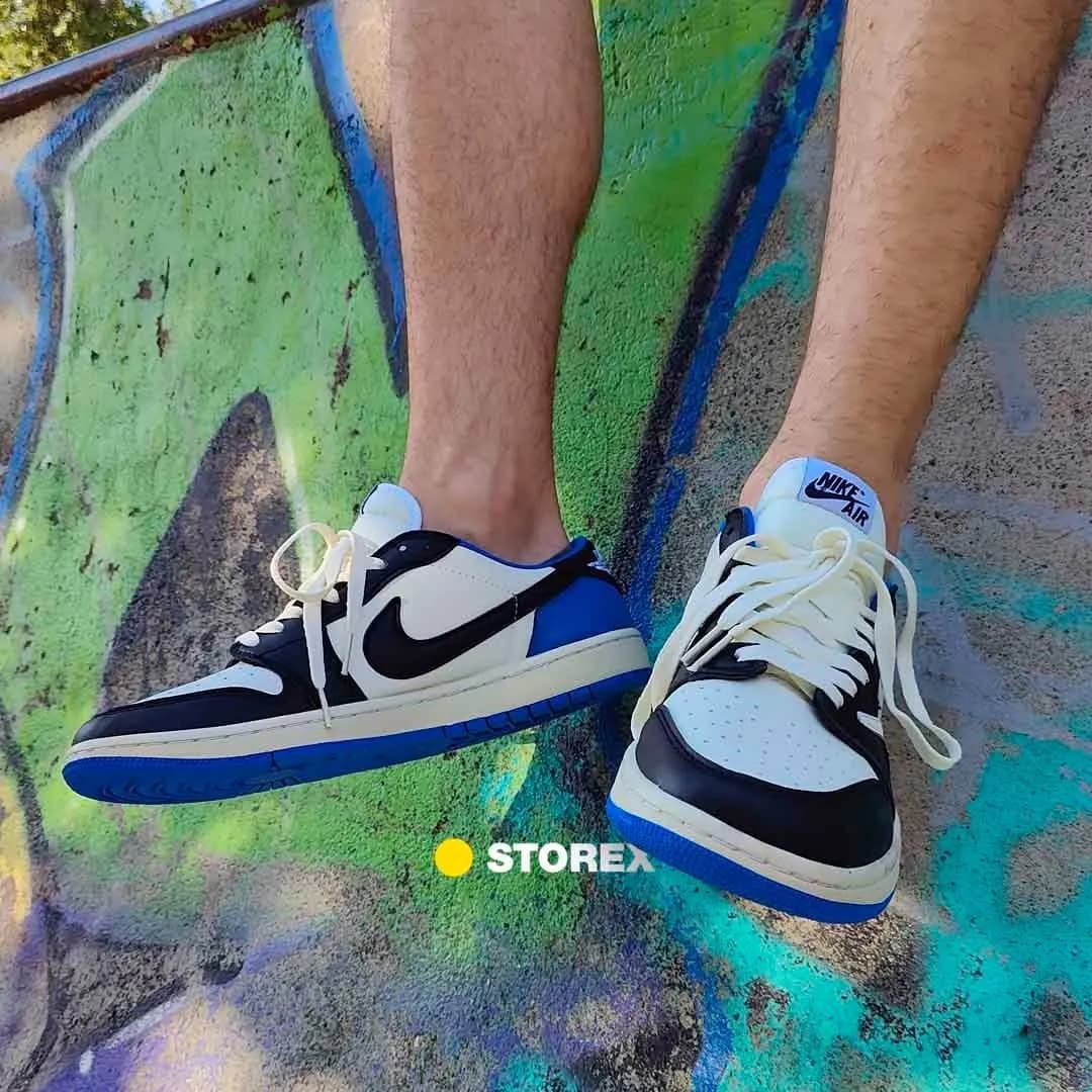 Jordan 1 Low Fragment x Travis Scott