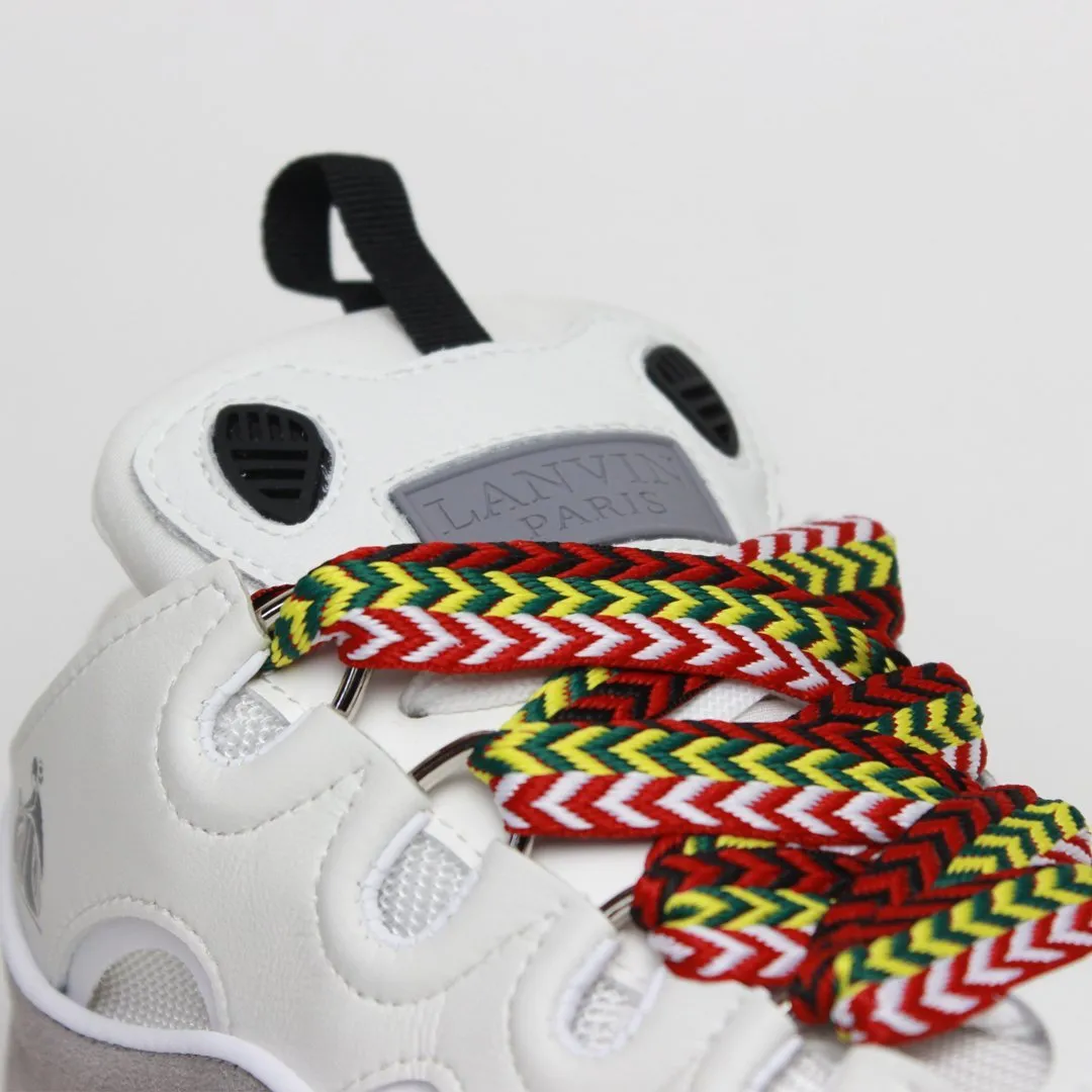 LANVIN Curb Skateshoes Leather White
