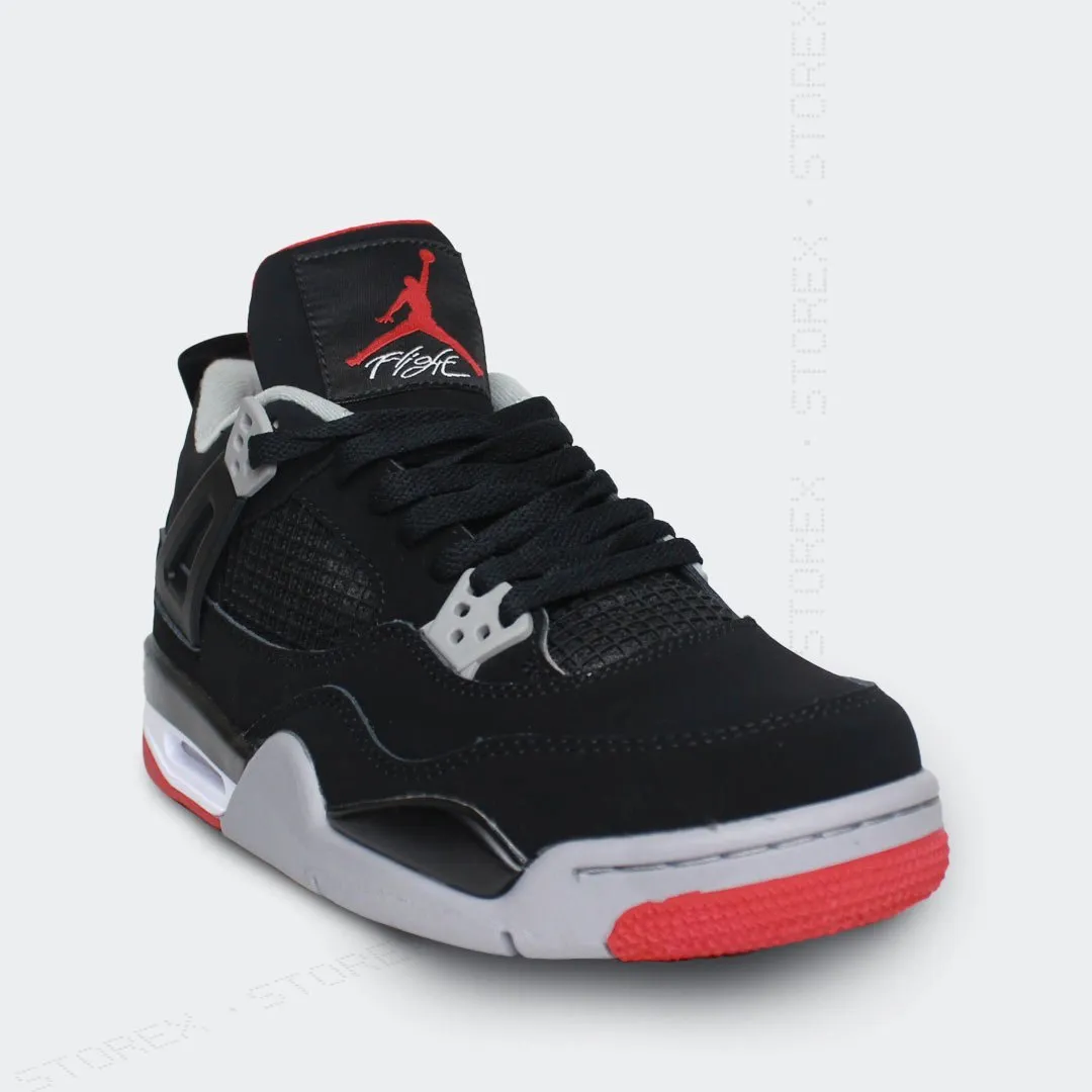 Jordan 4 Retro Black Red