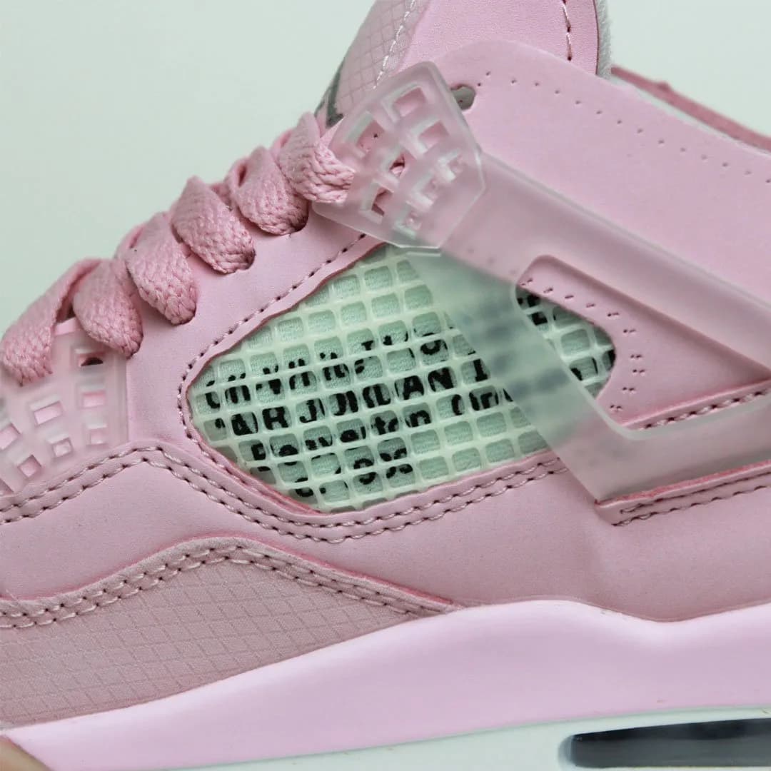 Jordan 4 x Off-white all Pink