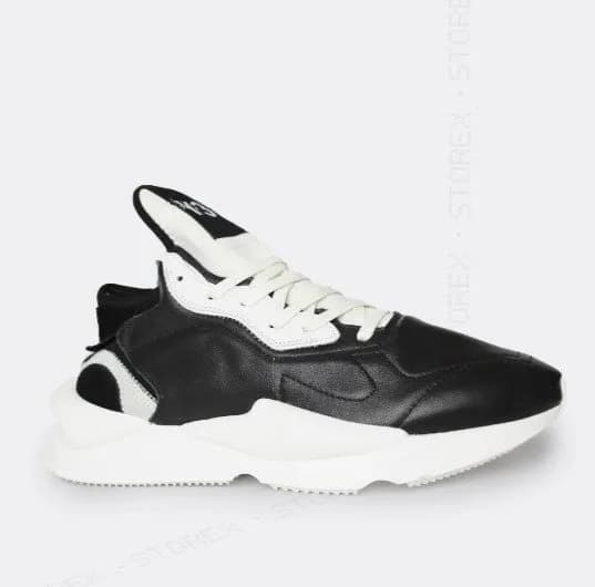 Y-3 Kaiwa Black Full Leather