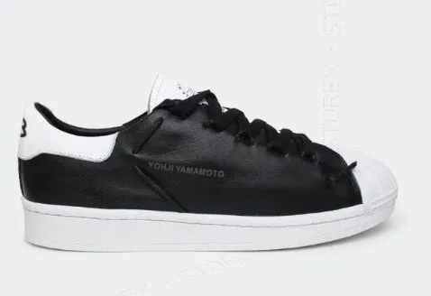 Y-3 x Adidas Superstar Leather