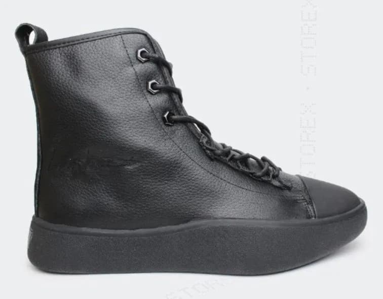 Y-3 Bashyo Black Full Leather