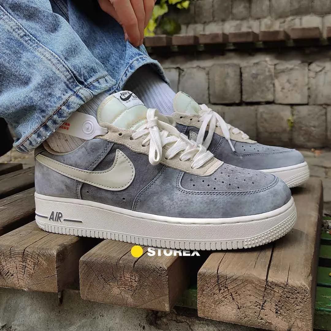 Nike Air Force 1 Suede Grey White