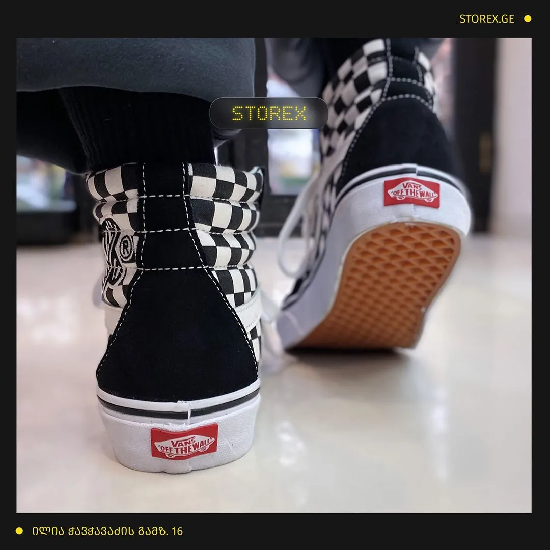 Vans Old Skool Checkerboard High