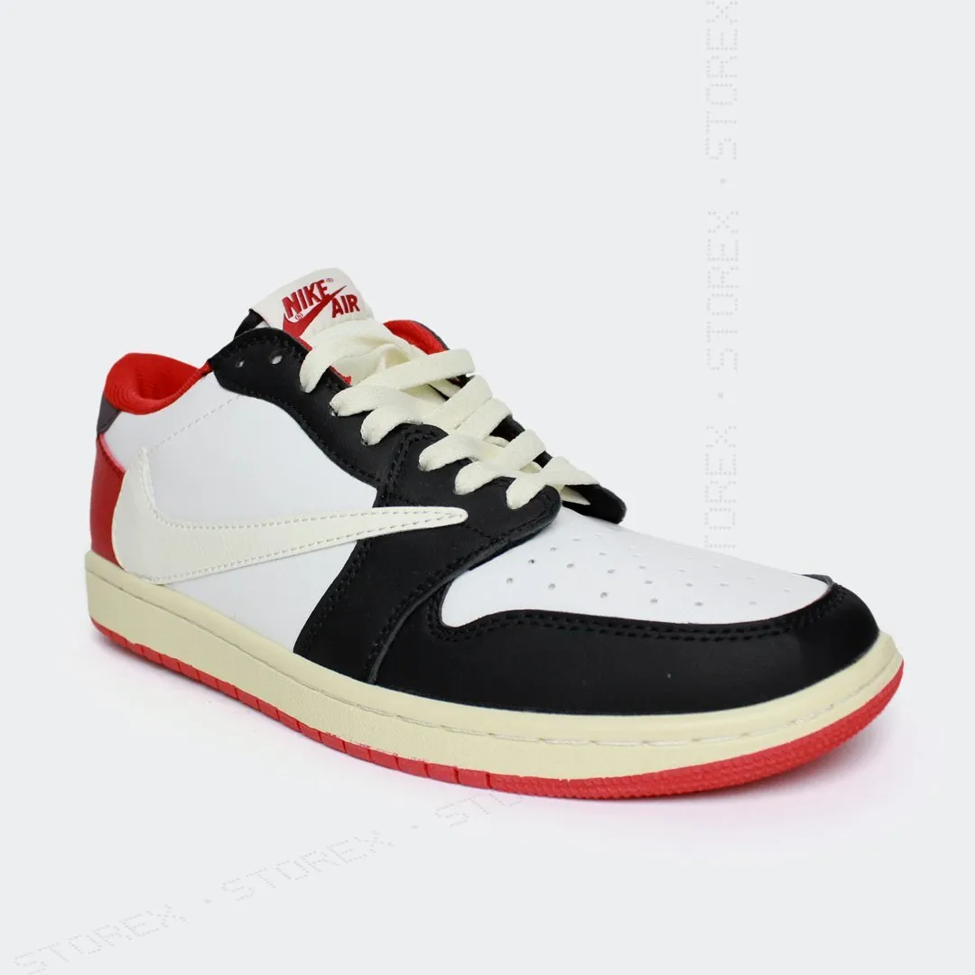 Jordan 1 Low Fragment Red x Travis Scott
