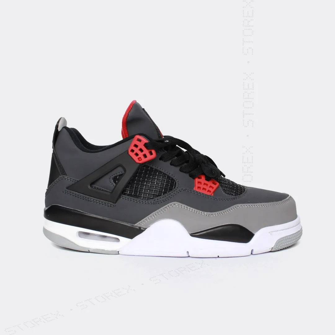 Jordan 4 Grey Red