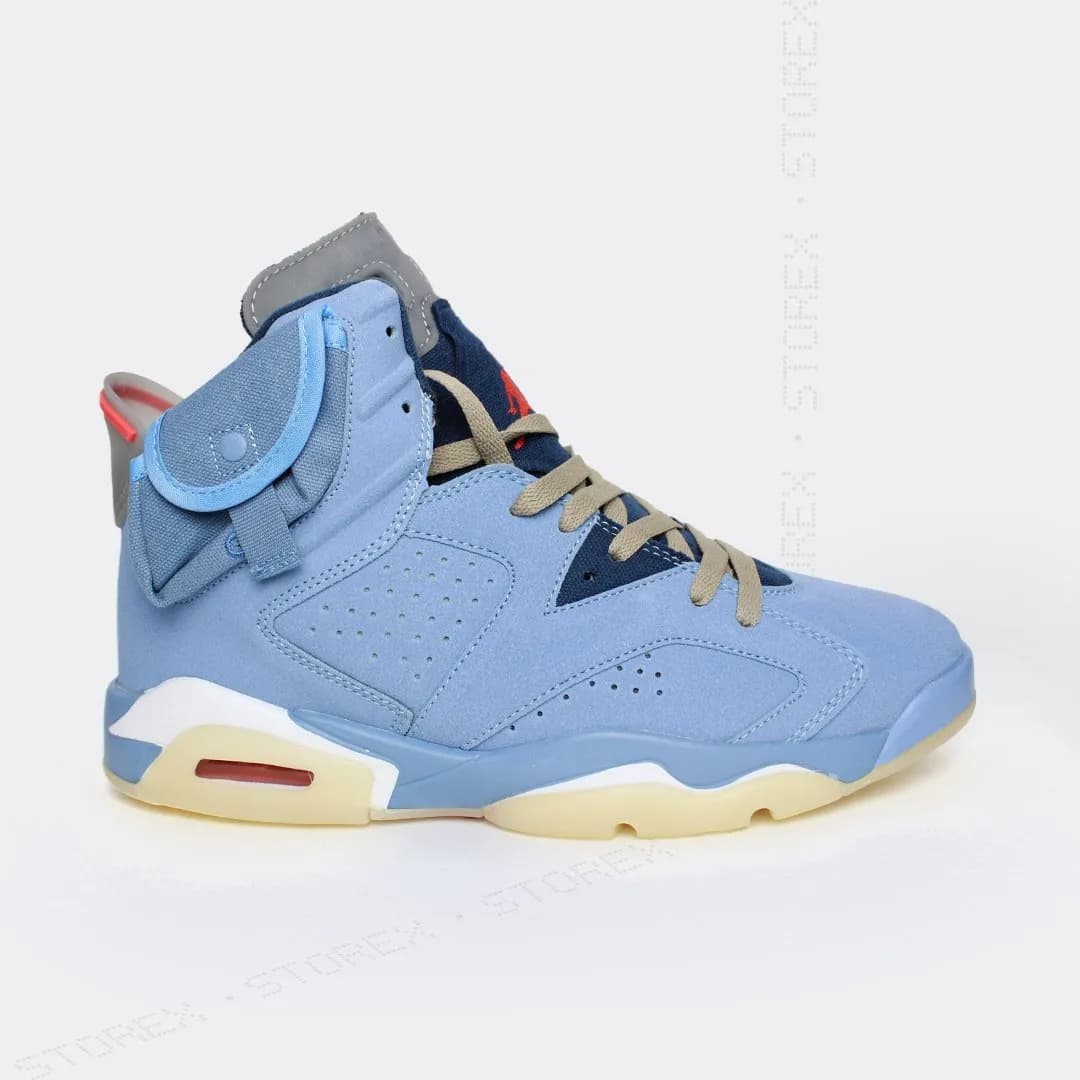 Air Jordan 6 x Travis Scott Blue