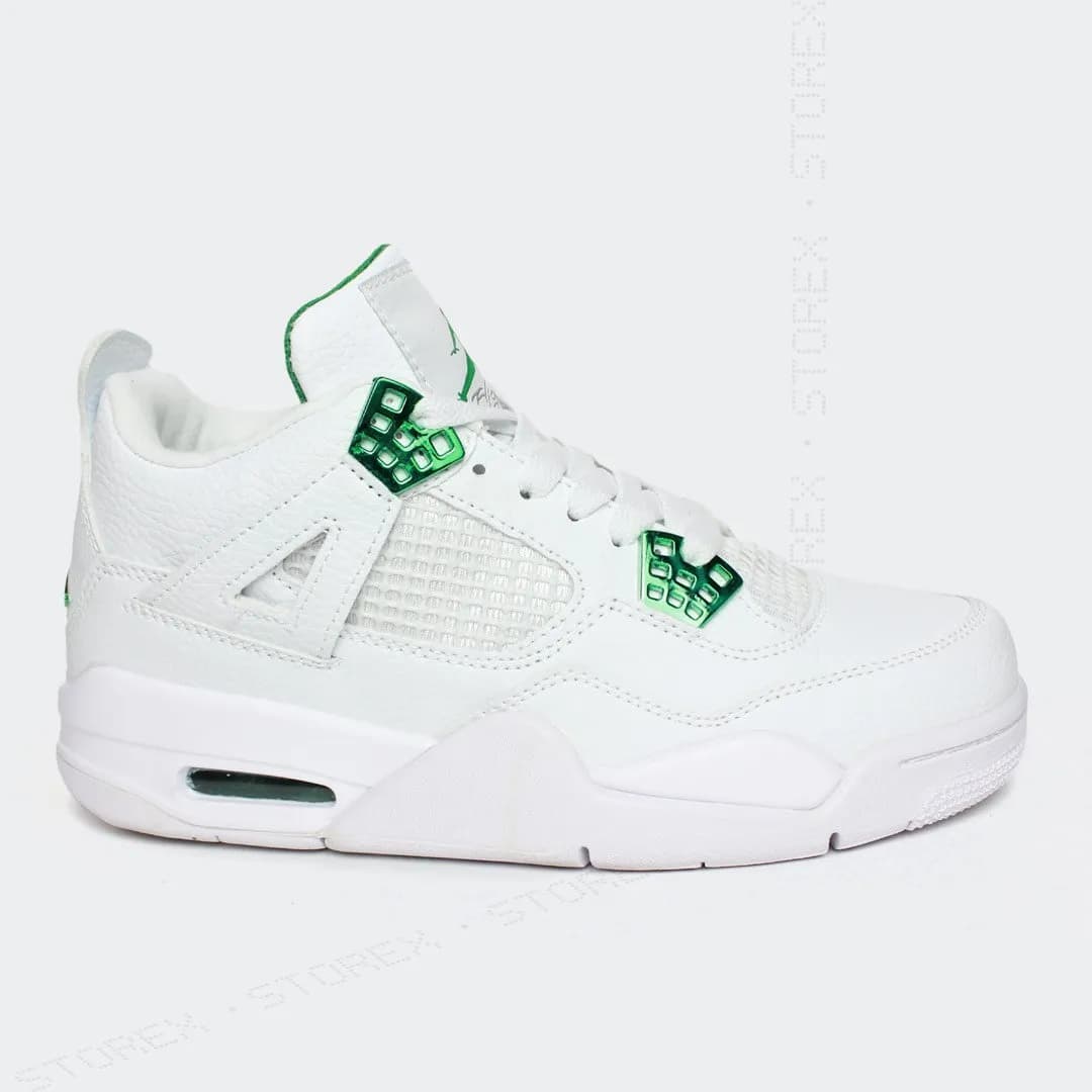 Jordan 4 Metalic Green