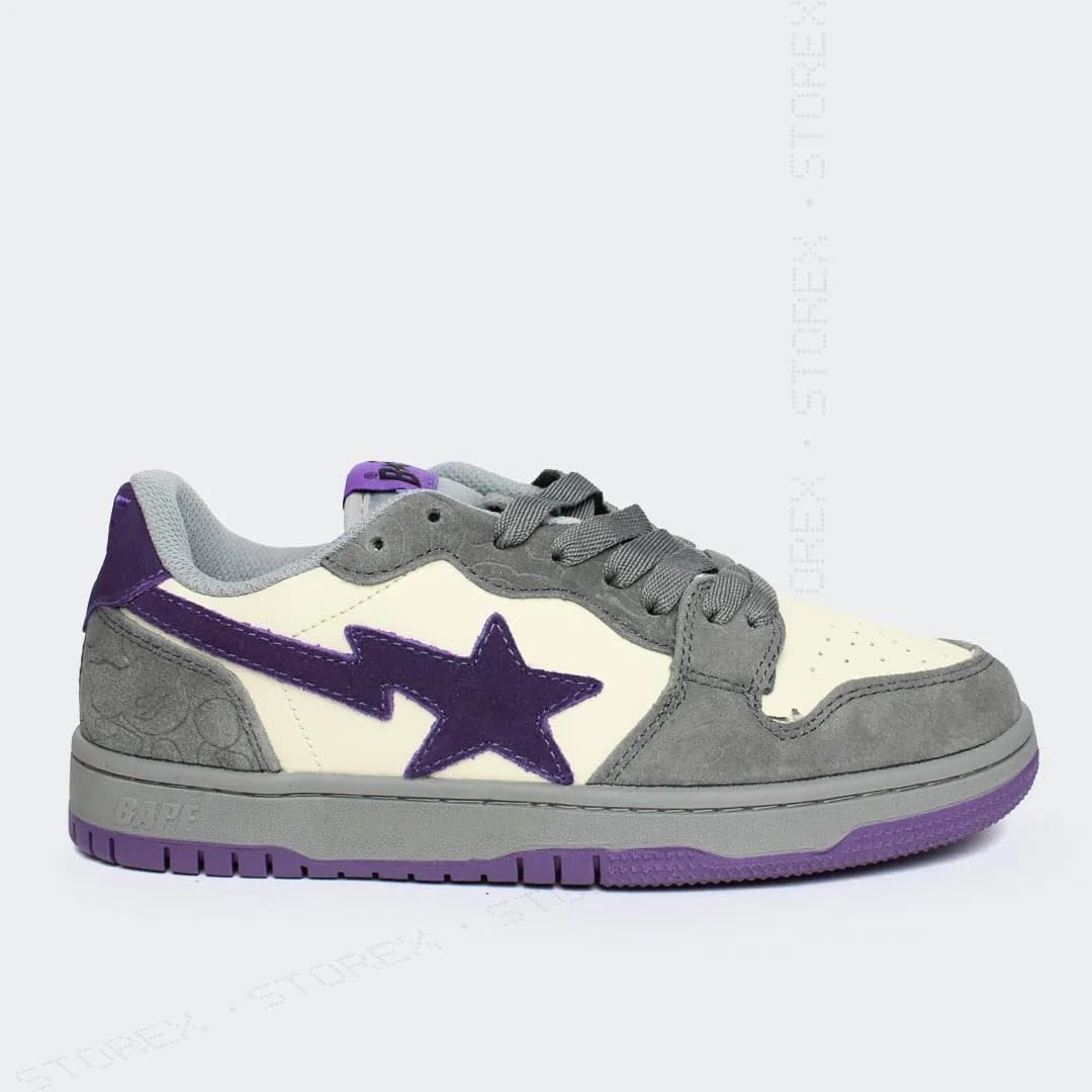 Bape Grey Purple