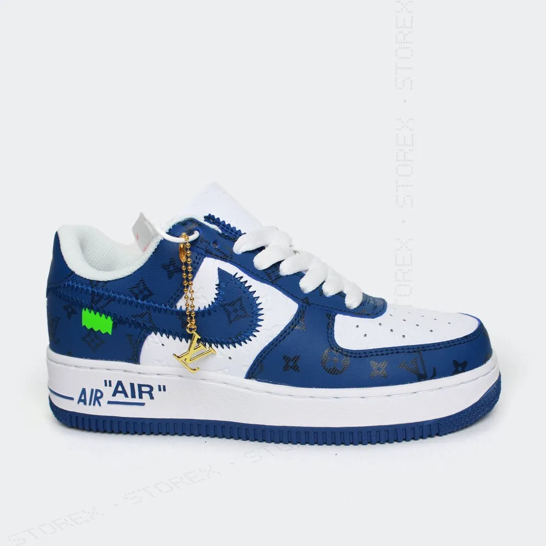 Nike Air Force 1 x Louis Vuitton Blue