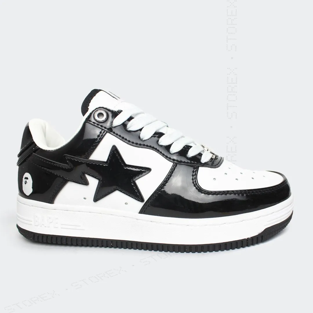 Bape Black White