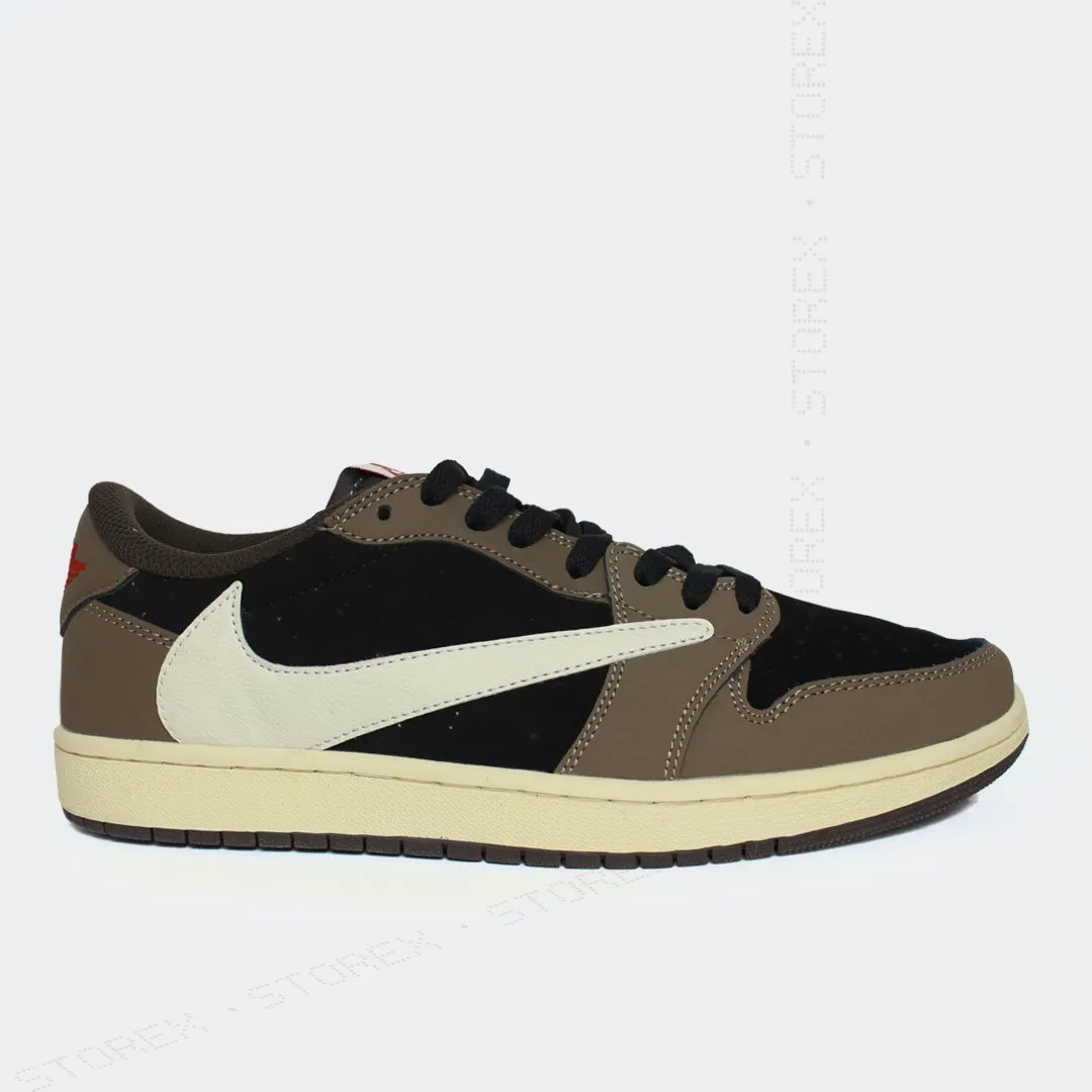 Jordan 1 Low Fragment Brown x Travis Scott
