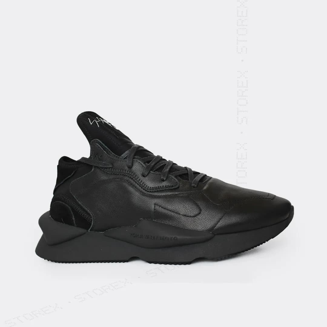 Y-3 Kaiwa All Black Full Leather