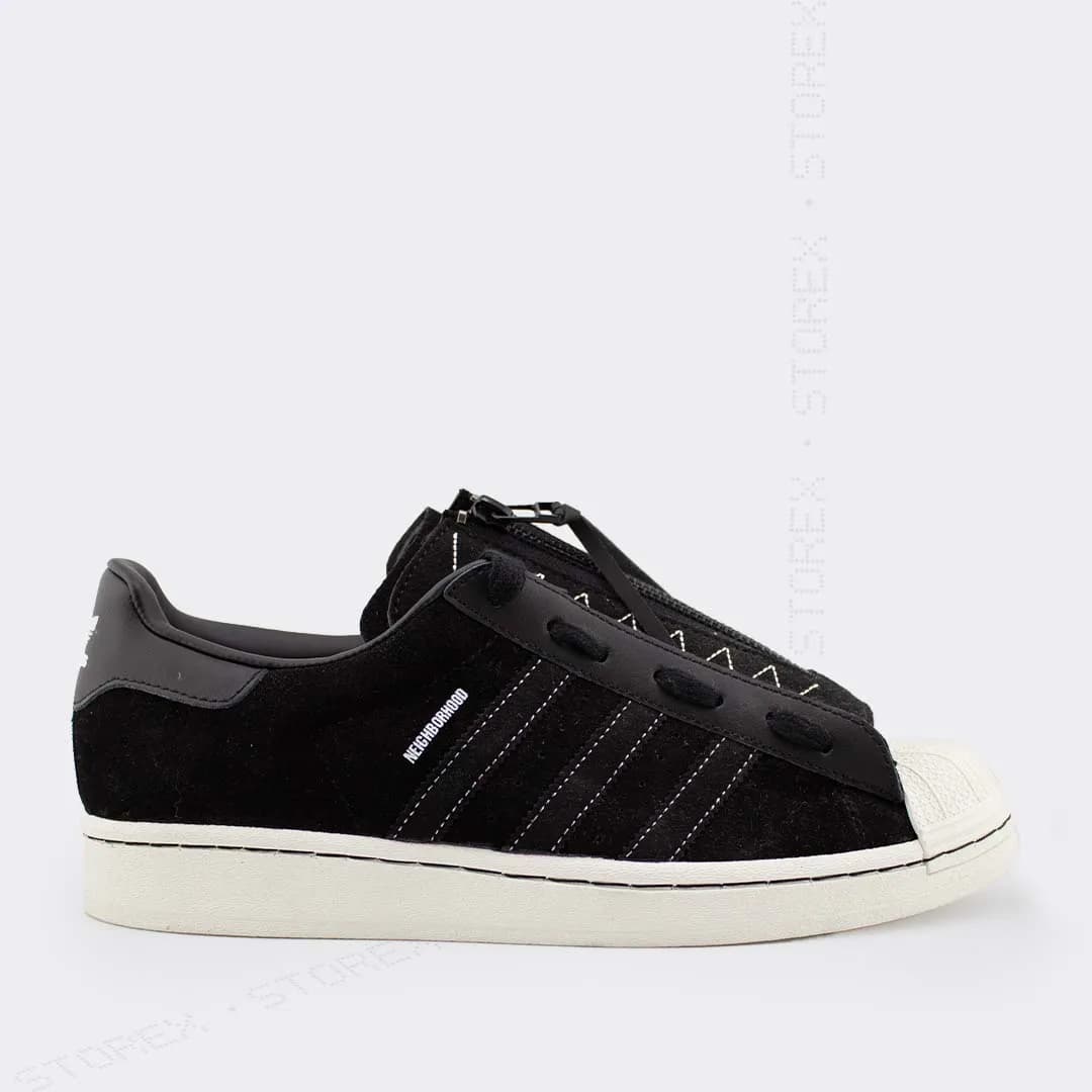 adidas Superstar Neighborhood's 80's Zipper Black