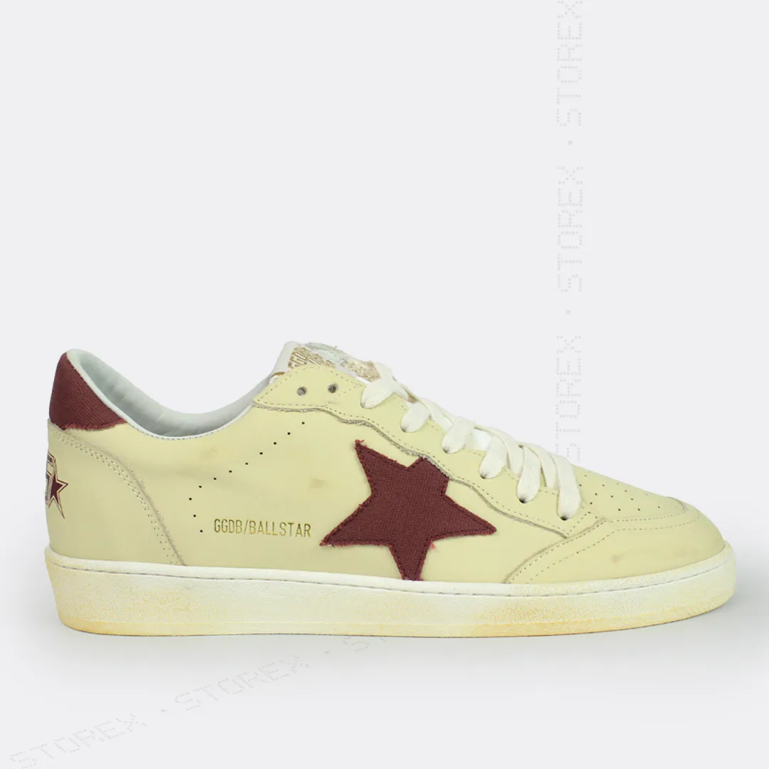 Golden Goose ★ Ball Star Desert Yellow/Red