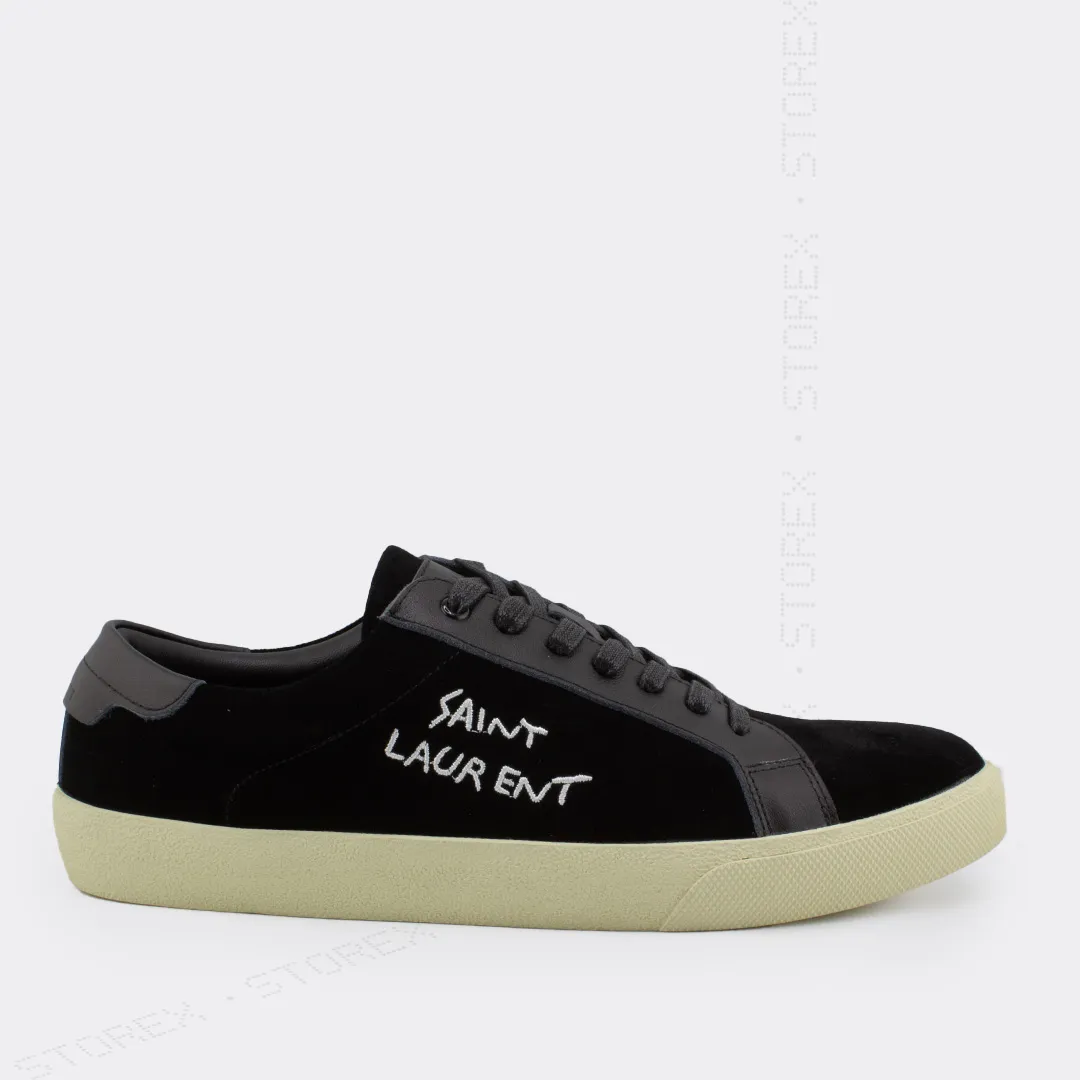 Saint Laurent Suede Black