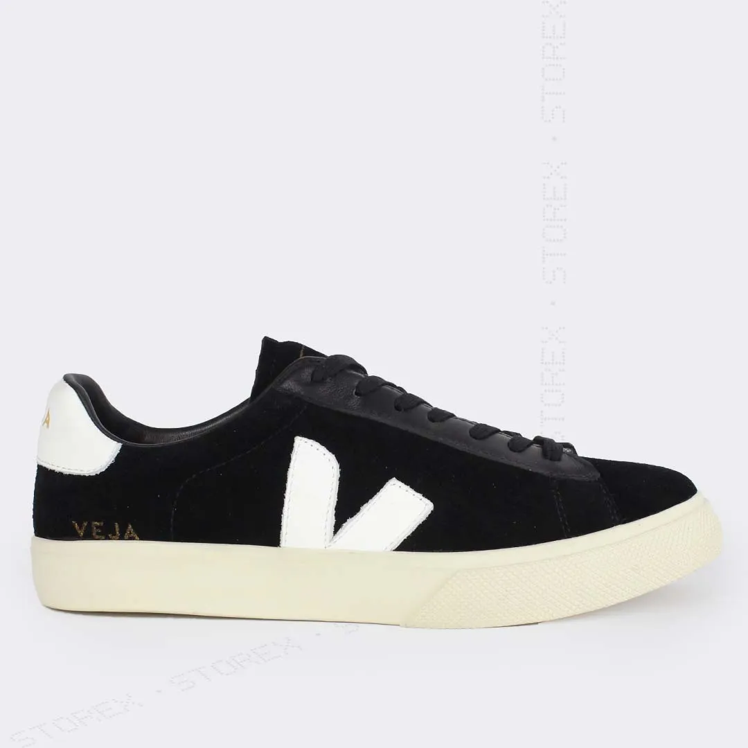 Veja Campo Suede Black