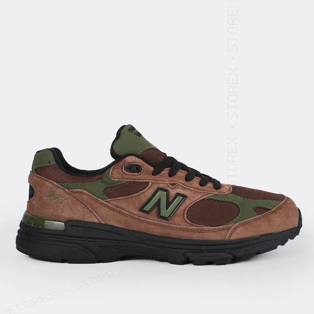 New Balance 993 Dark Red/Green