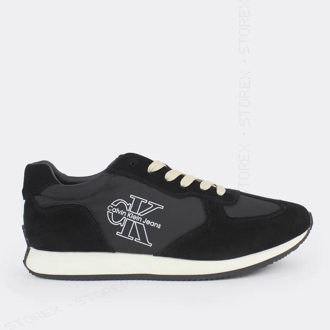 Calvin Klein Baskets Runner Black/White