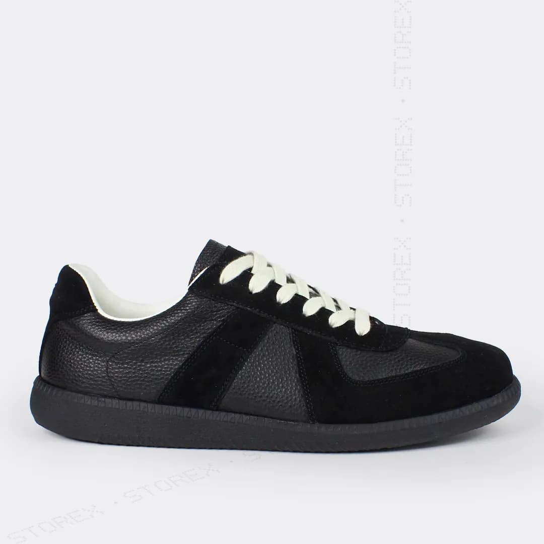 Maison Margiela Leather/Suede Black