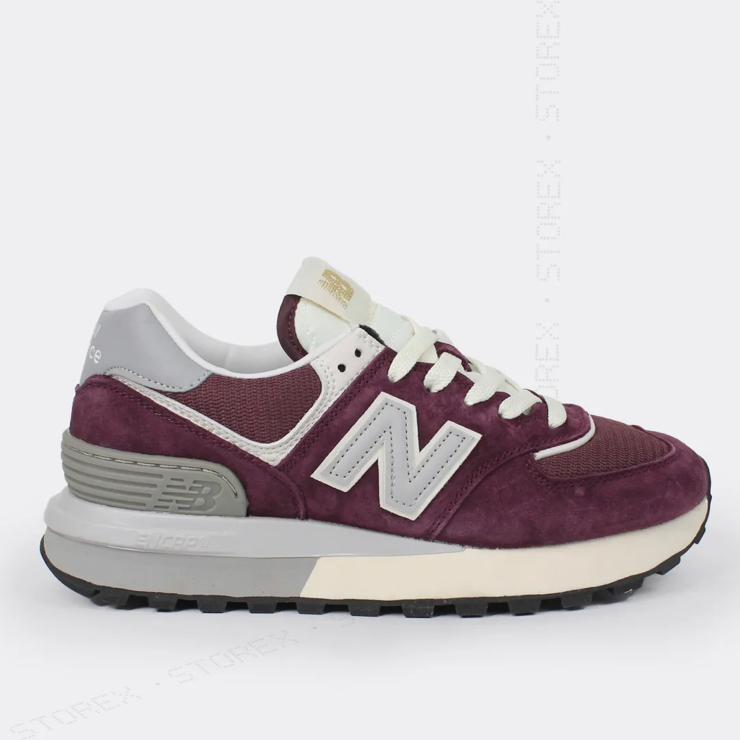 New Balance 574 Burgundy Red