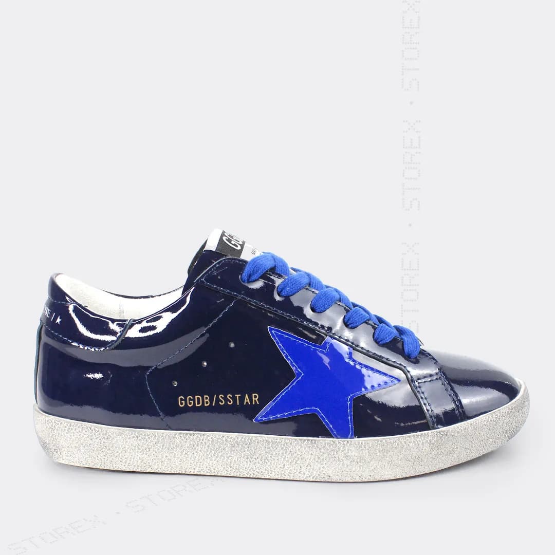 Golden Goose ★ Superstar Glossy Blue