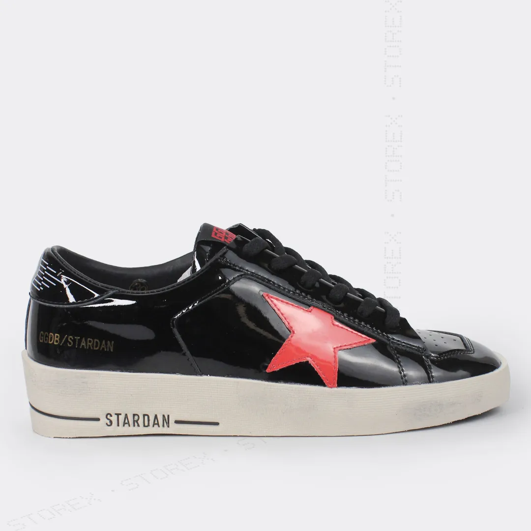 Golden Goose ★ Stardan Glossy Black/Red