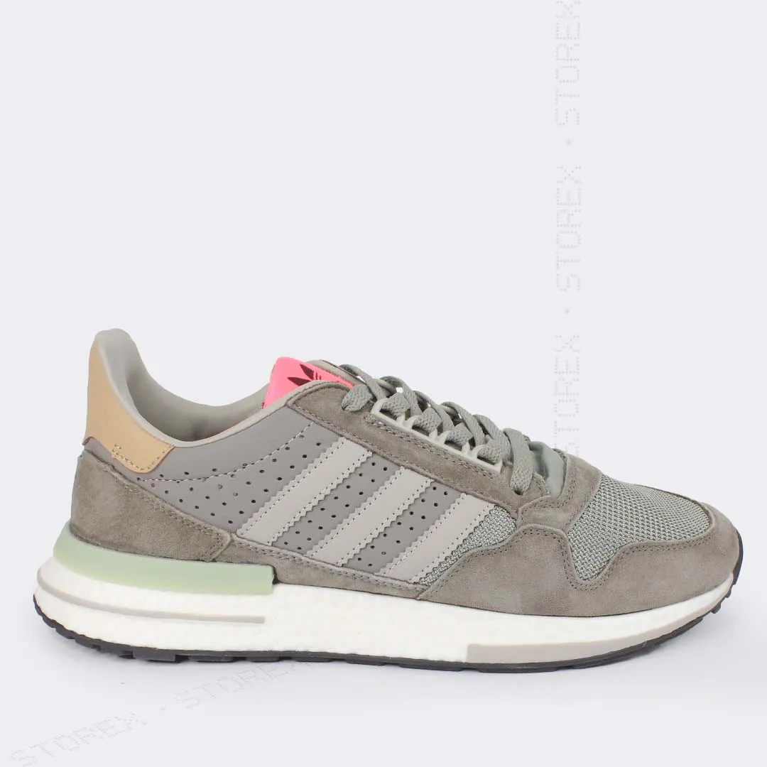 adidas ZX-500 Grey/Cyan