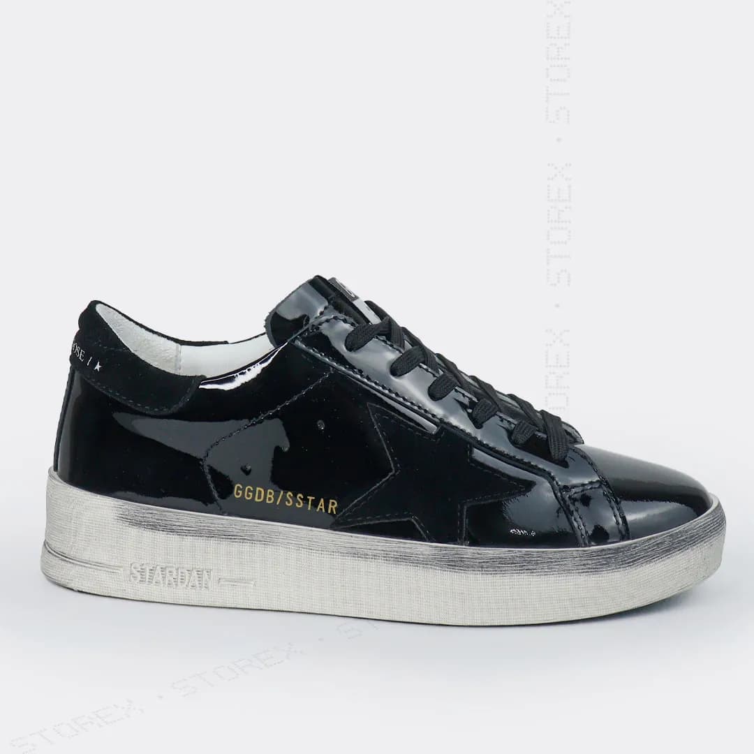 Golden Goose ★ Stardan Glossy Black
