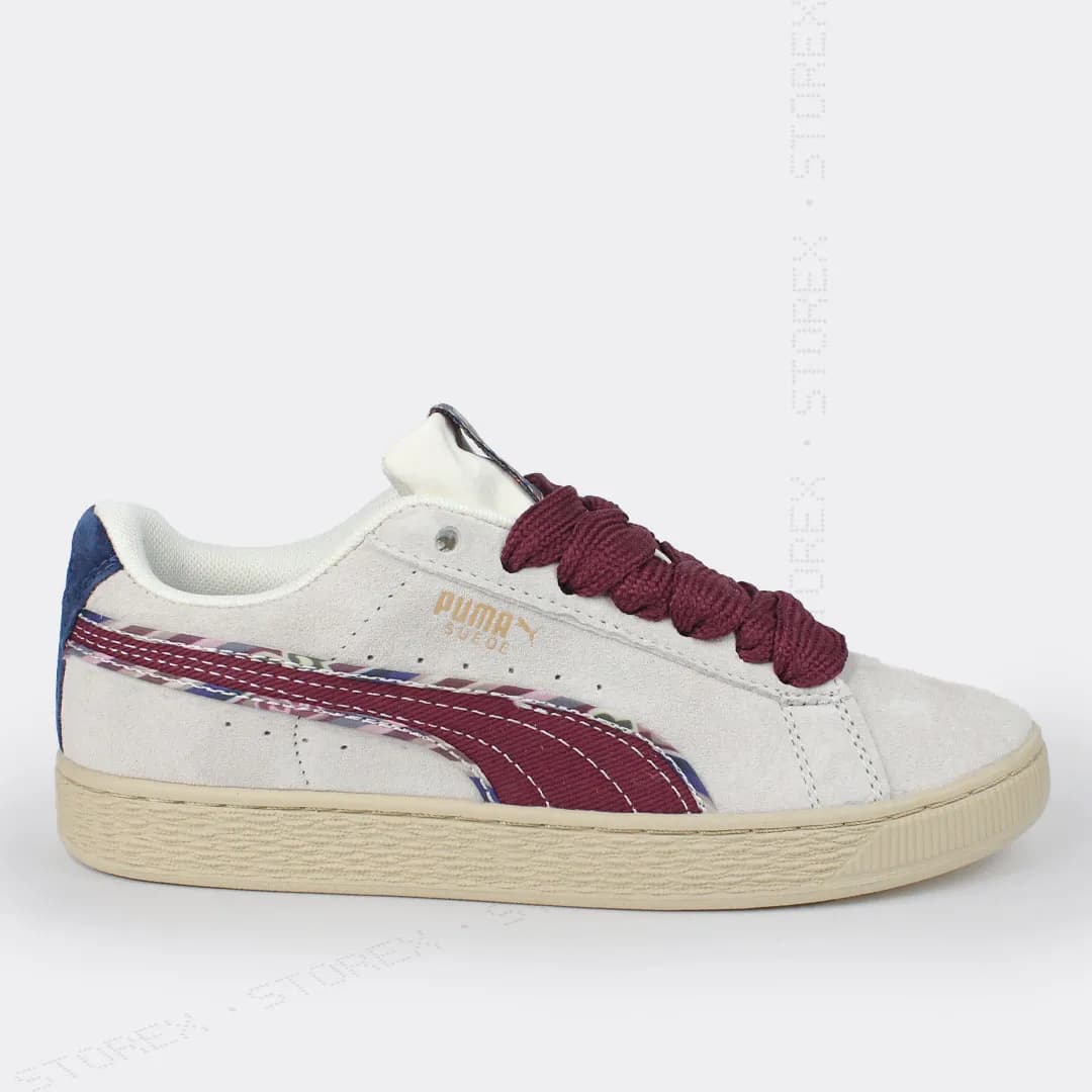 Puma Suede Cream/Red