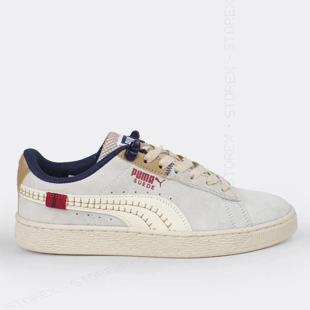 Puma Suede Cream/Blue