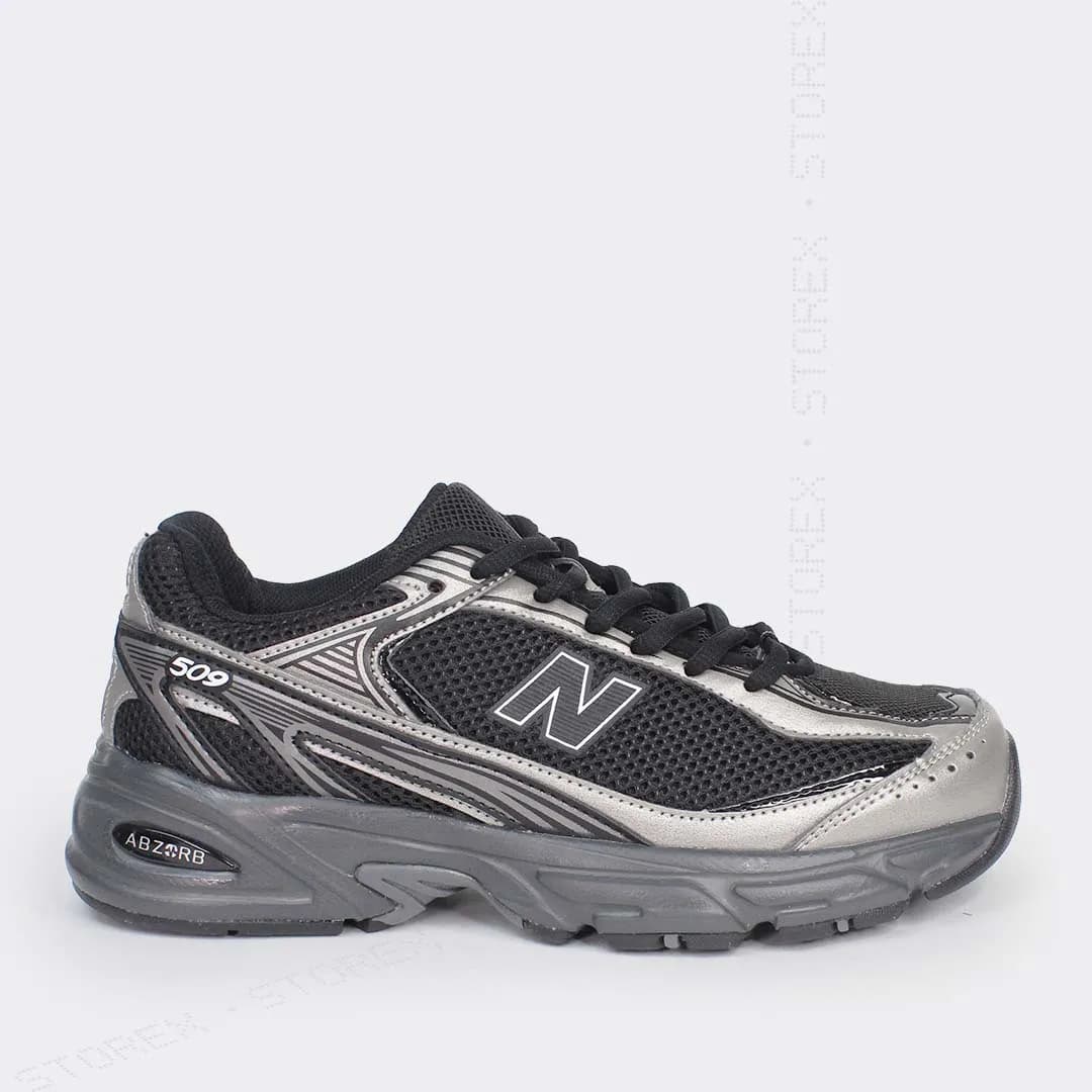 New Balance 509 Metallic Black/Grey