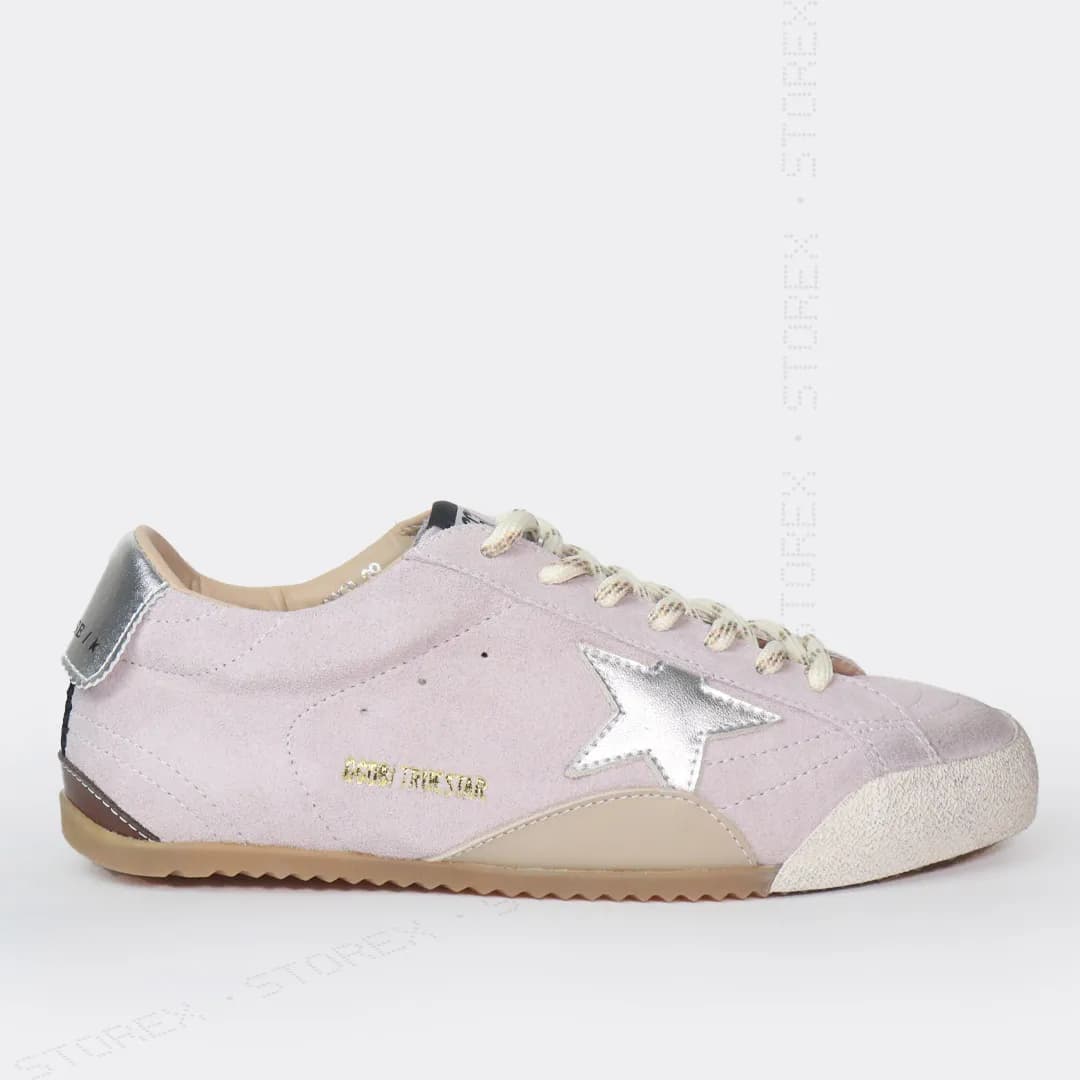 Golden Goose True Star Pastel Pink Suede