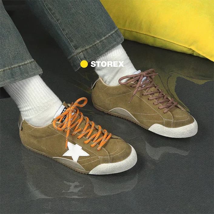 golden goose true star tobacco Golden Goose True Star Tobacco-Colored Suede | ფეხსაცმელი | სთორექსი golden goose true star tobacco Golden Goose True Star Tobacco-Colored Suede | ფეხსაცმელი | სთორექსი