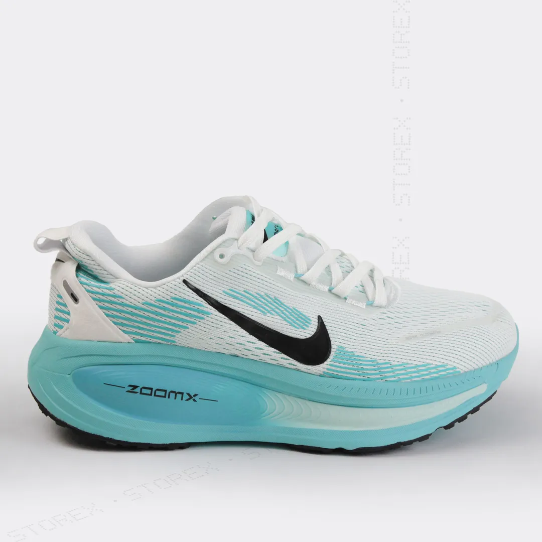 Nike Vomero 18 White/Cyan