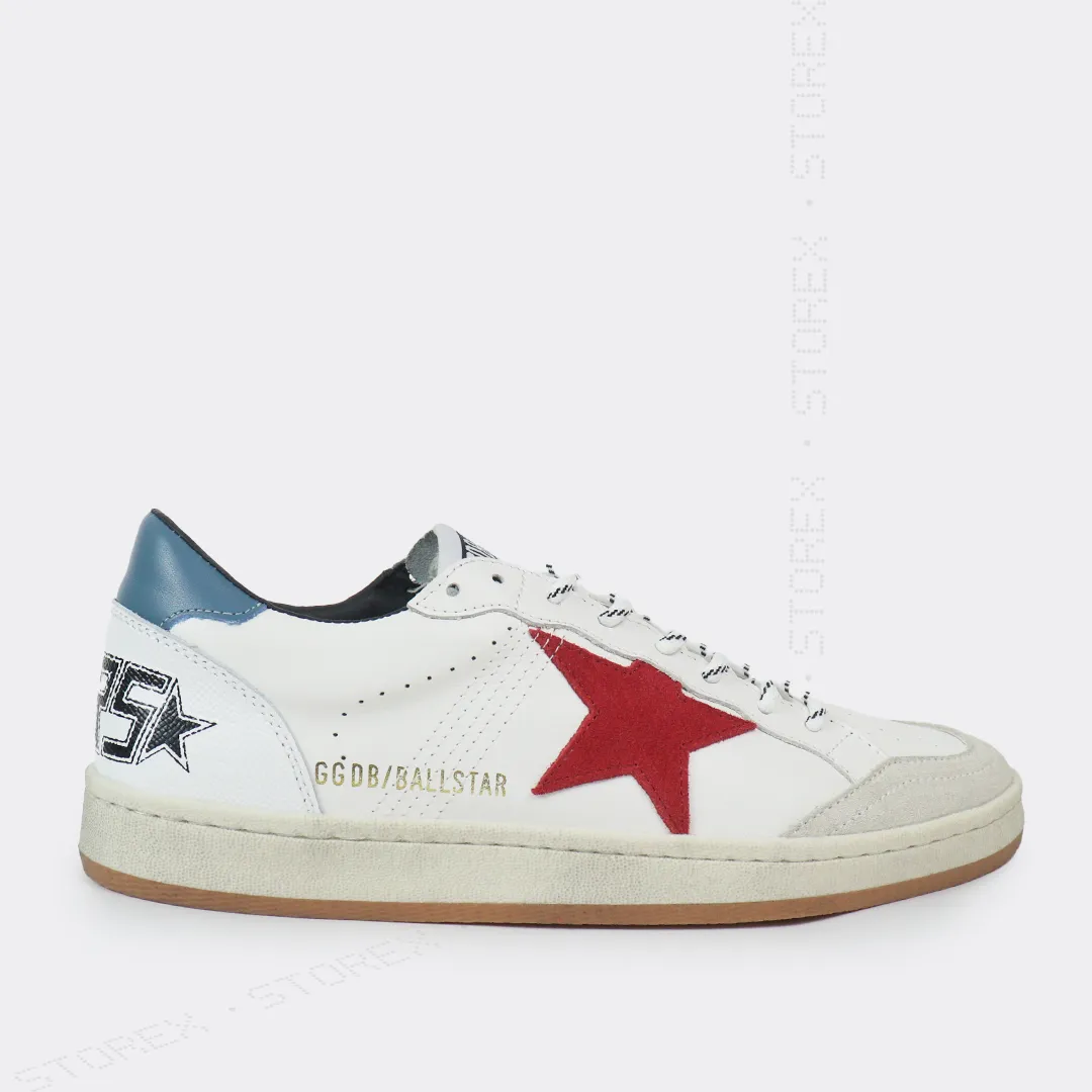 Golden Goose ★ Superstar White/Red
