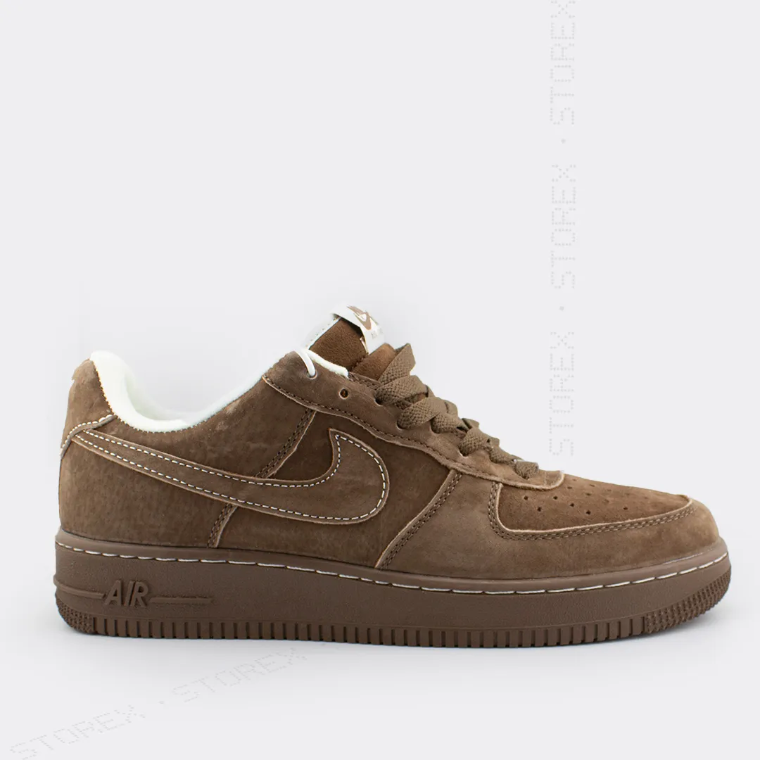 Nike Air Force Suede Brown