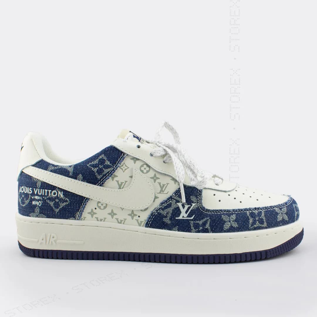 Nike Air Force Louis Vuitton Blue/White