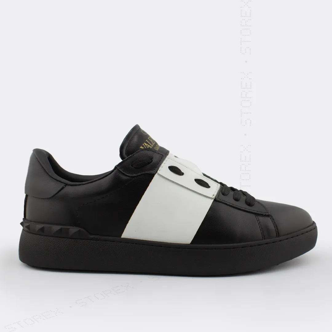 Valentino Leather Black/White