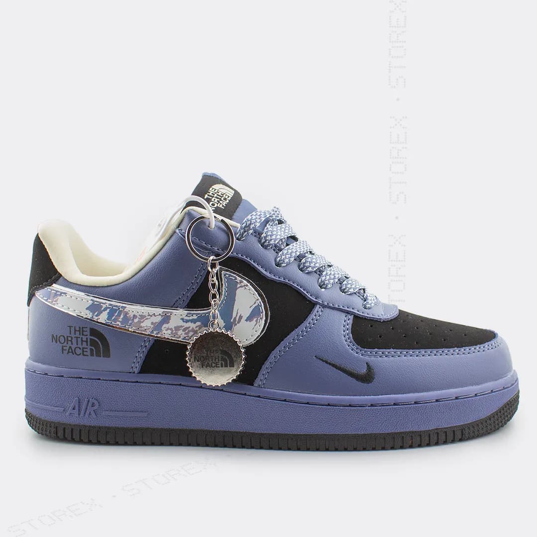 Nike Air Force 1 x The North Face Blue