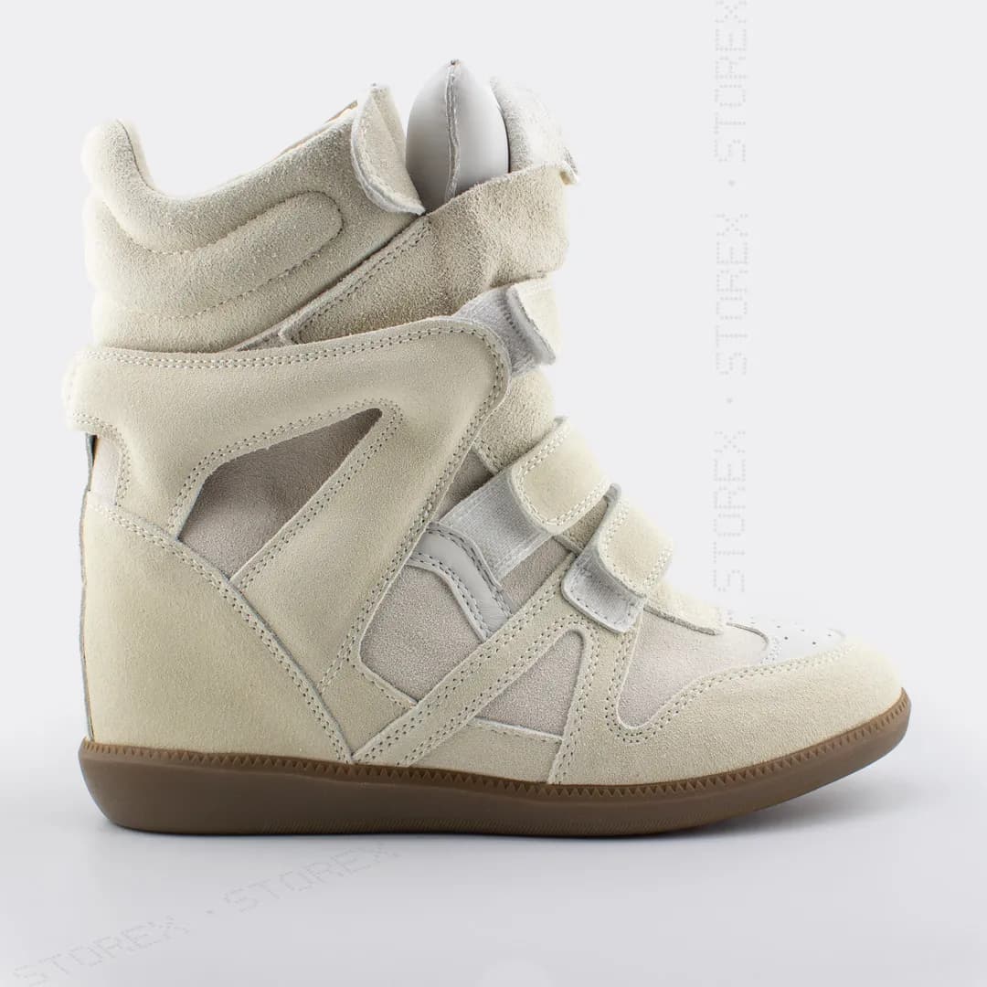 ISABEL MARANT White Suede
