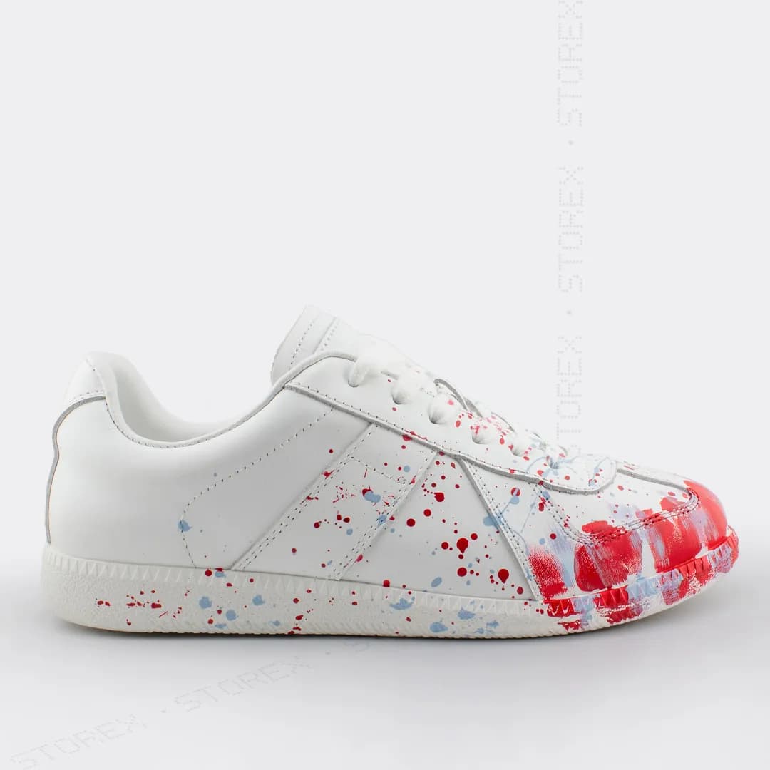 Maison Margiela Paint White/Red