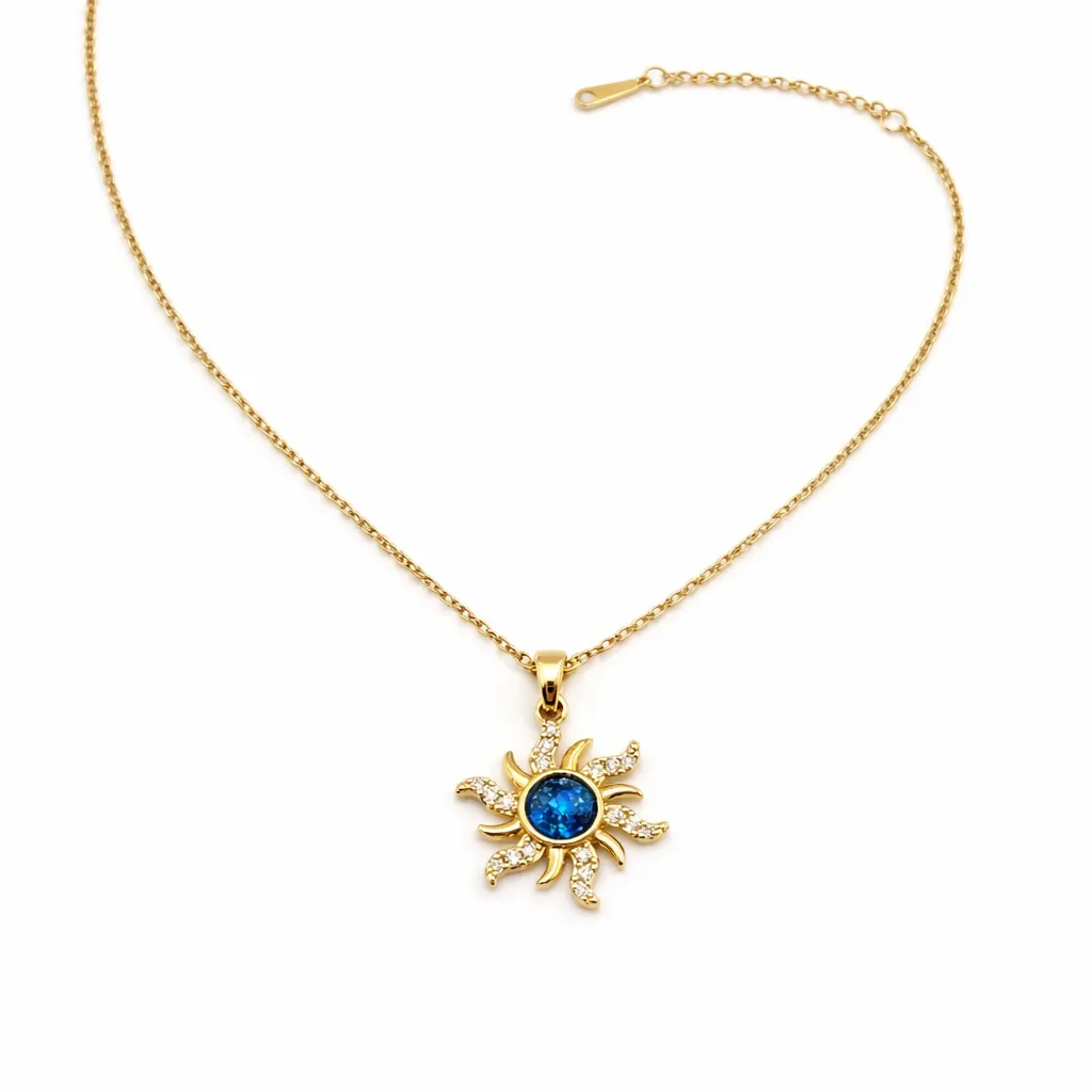 Blue Radiance Necklace
